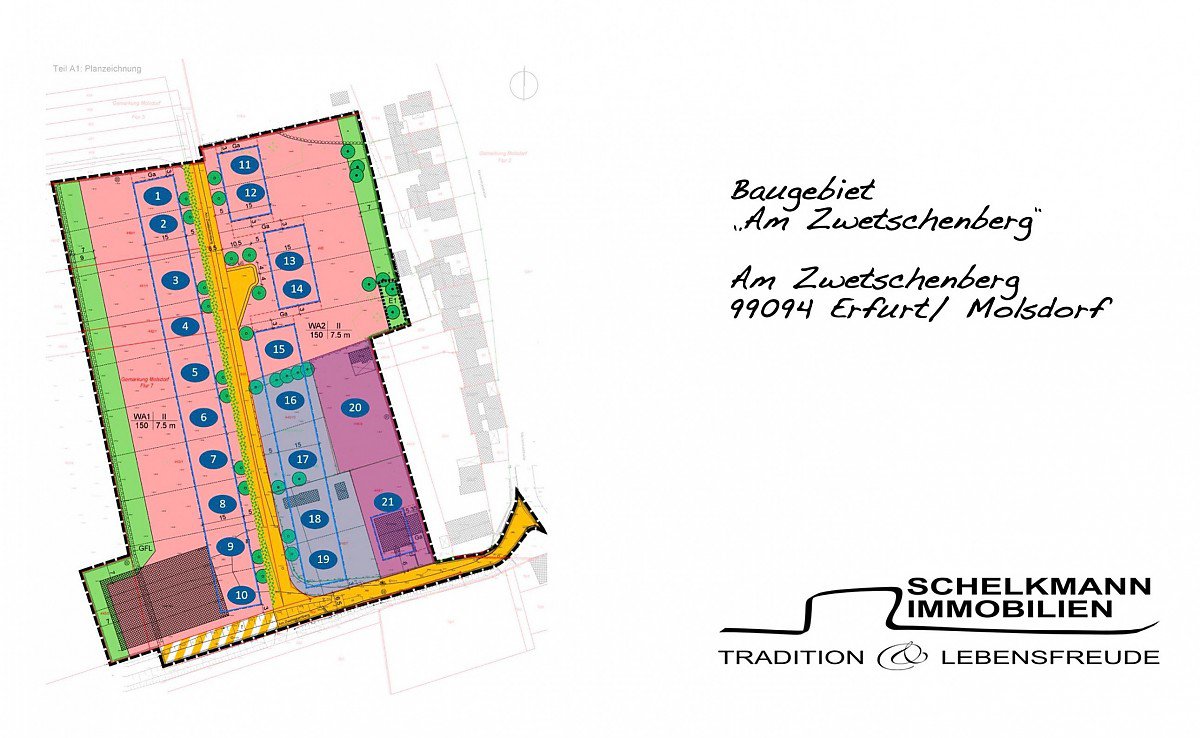 Baugebiet Erfurt Molsdorf