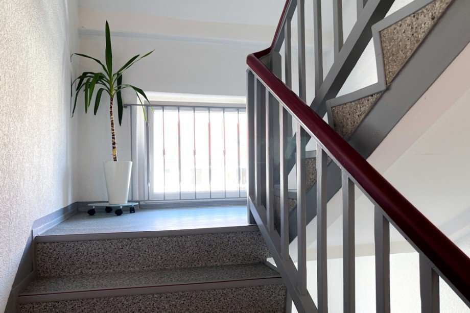 Treppenhaus Dachgeschosswohnung Erfurt