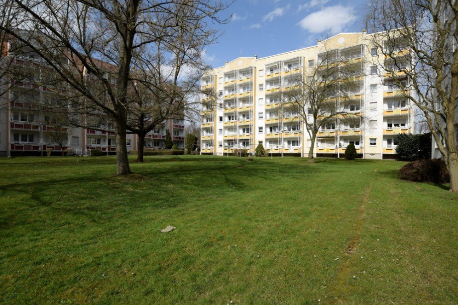 Gartenansicht Etagenwohnung Eisenach