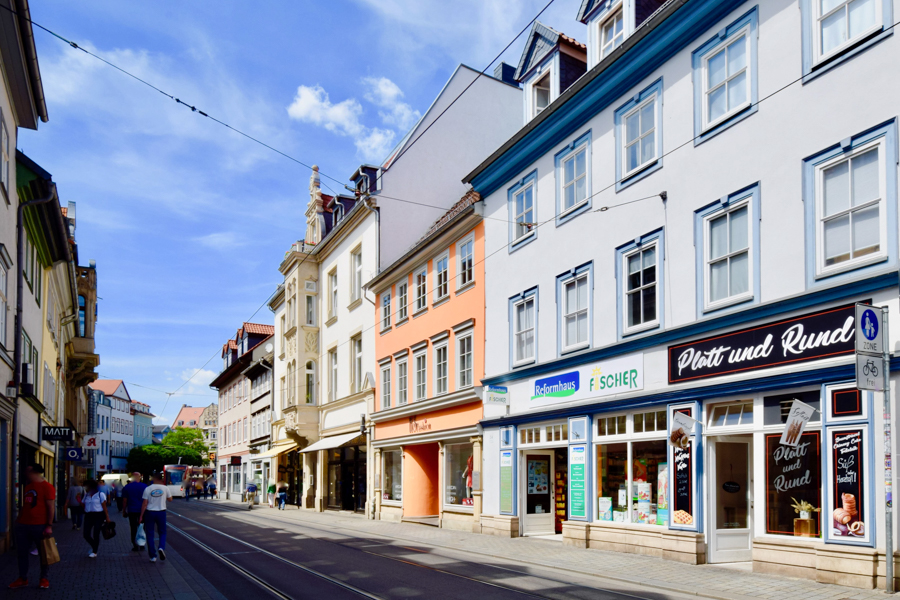 Erfurt Schl�sserstra�e Etagenwohnung Erfurt