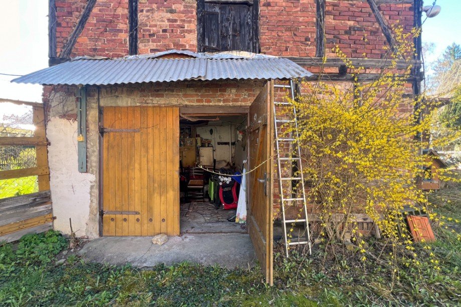 Garage in der hinteren Scheune Einfamilienhaus Erfurt / Molsdorf