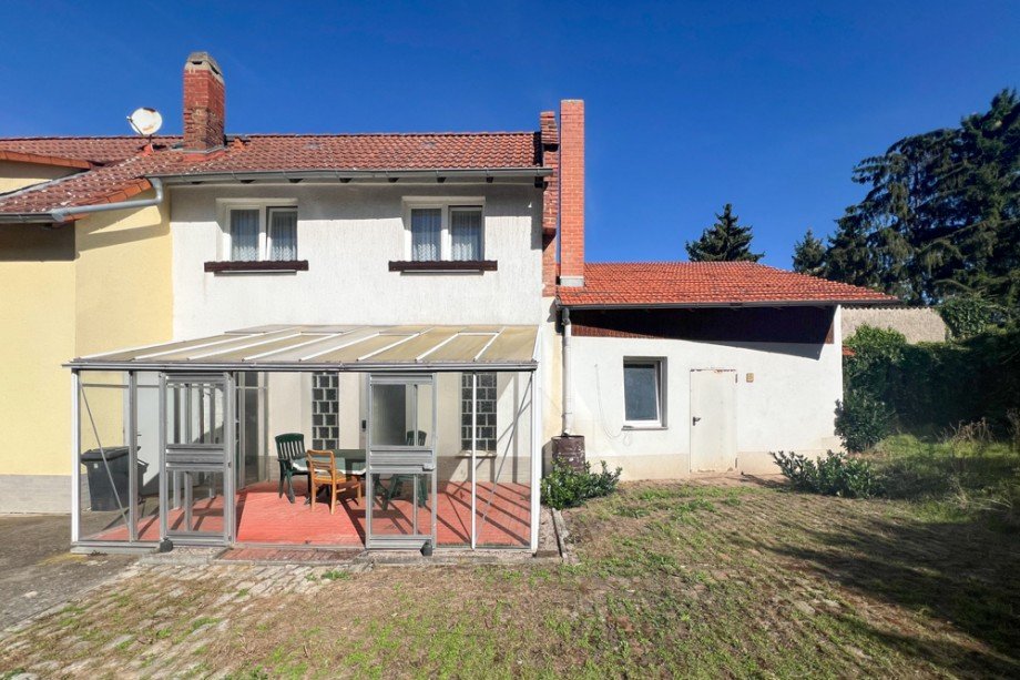 Wintergarten am Hinterhaus Einfamilienhaus Am Ettersberg / Berlstedt