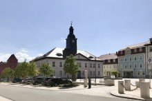 Bad Frankenhausen Rathausplatz Modernes Reihenhaus mit Winterg�rten, Sauna & gem�tlichem Innenhof