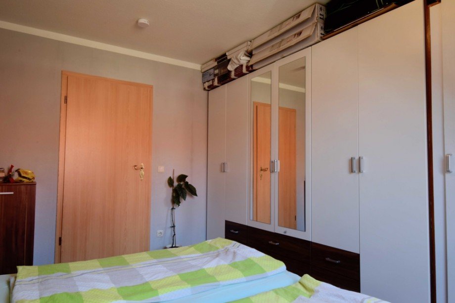 Gro�es Schlafzimmer Dachgeschosswohnung Erfurt