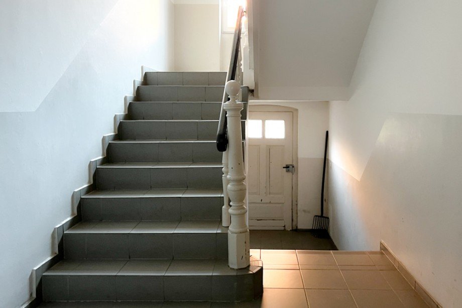Treppenaufgang Etagenwohnung Erfurt