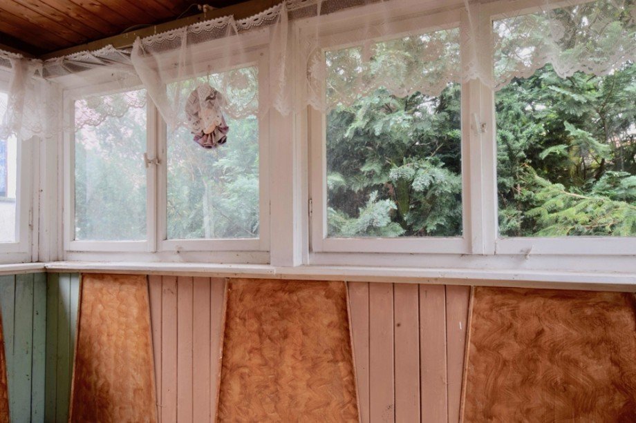 Loggia �ber dem Eingang Einfamilienhaus Kutzleben / L�tzens�mmern