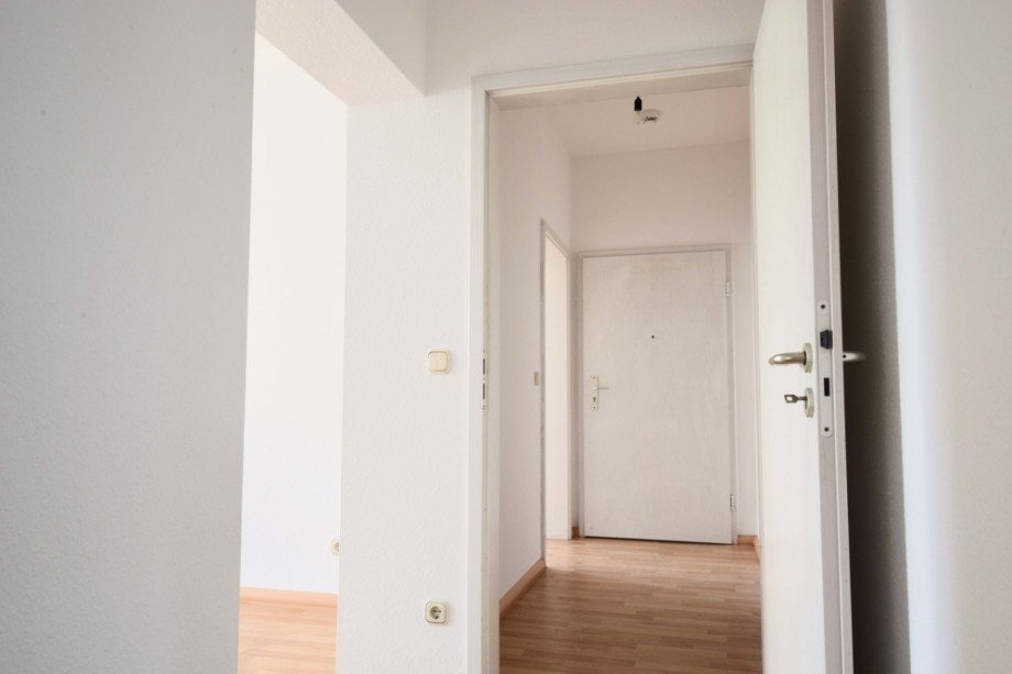 Blick in den Flur WE3 Etagenwohnung Erfurt