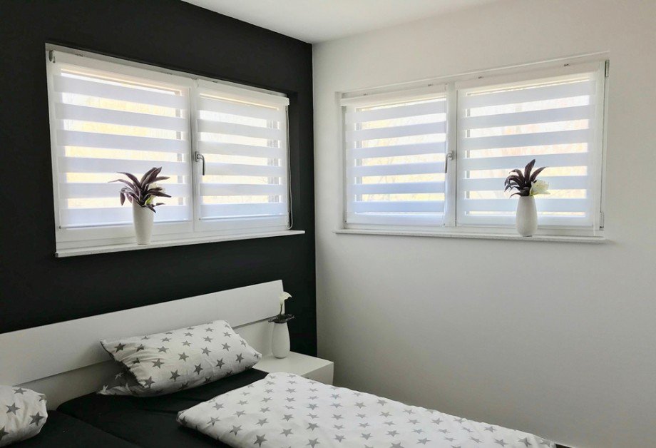 Schlafzimmer mit Doppelfenstern Einfamilienhaus Riethnordhausen