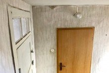 Blick von Treppen in Flur Kleines Wohnhaus mit gro�em Potential
