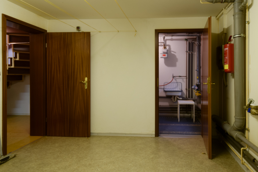 Waschk�che im Keller Doppelhaush�lfte Erfurt/ Salomonsborn