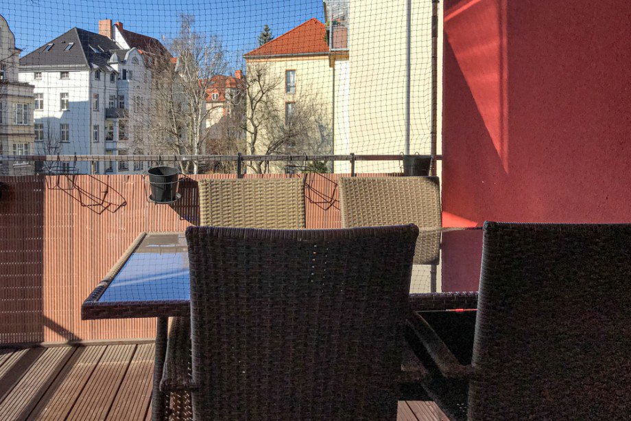 Ihr Wohnzimmerbalkon erwartet Sie bereits Etagenwohnung Erfurt