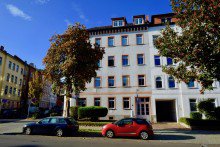 Seitenansicht Auenstra�e14 Erfurt Kleine Eigentumswohnung in Innenstadtn�he mit Balkon und EBK