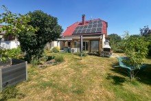 Gartenansicht Freistehendes Einfamilienhaus auf gepflegtem Gartengrundst�ck in Herbsleben