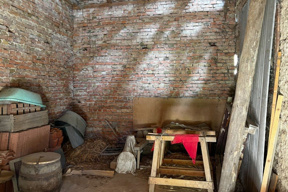 Backsteinscheune Bauernhaus Gro�heringen