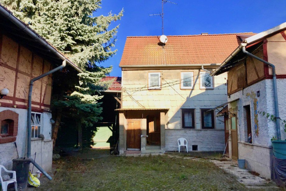 Gartenansicht Haupthaus Einfamilienhaus Tonna / Gr�fentonna