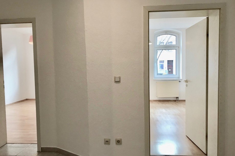 Blick in die Zimmer Erdgeschosswohnung Erfurt