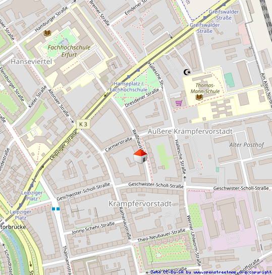 Rei�hausstra�e 3, 99085 Erfurt Etagenwohnung Erfurt