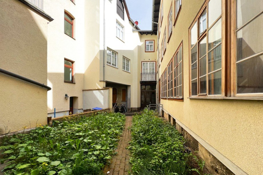 Innenhof Etagenwohnung Arnstadt / Altstadt