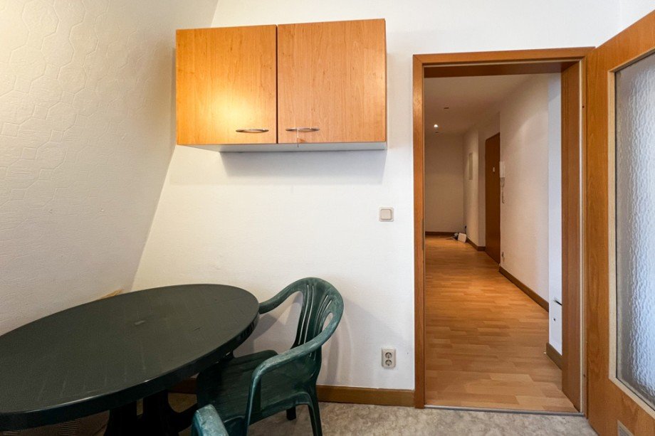 Essecke in der K�che Dachgeschosswohnung Erfurt / Altstadt