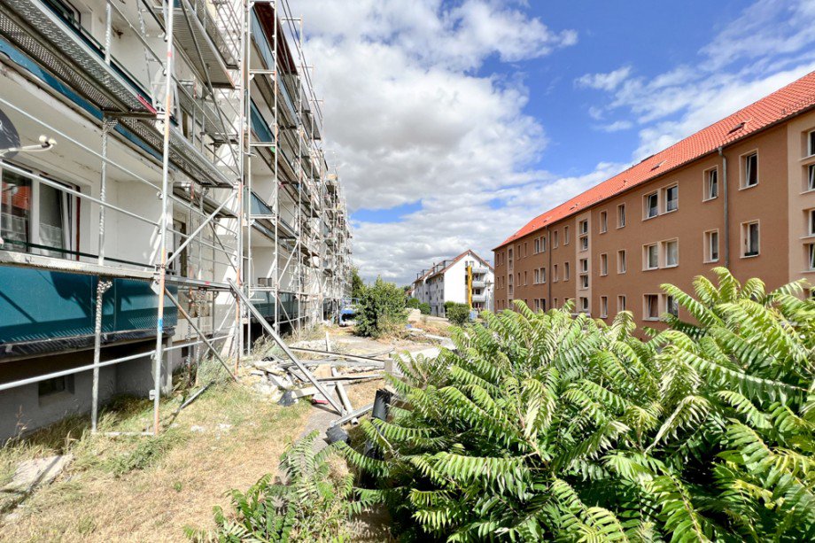 Nach Fertigstellung bald Wohnen im Gr�nen Etagenwohnung Buttst�dt