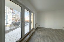 Terrassenfenster Gem�tliche Dreiraumwohnung mit Balkon im Erdgeschoss + TG- SP inkl.