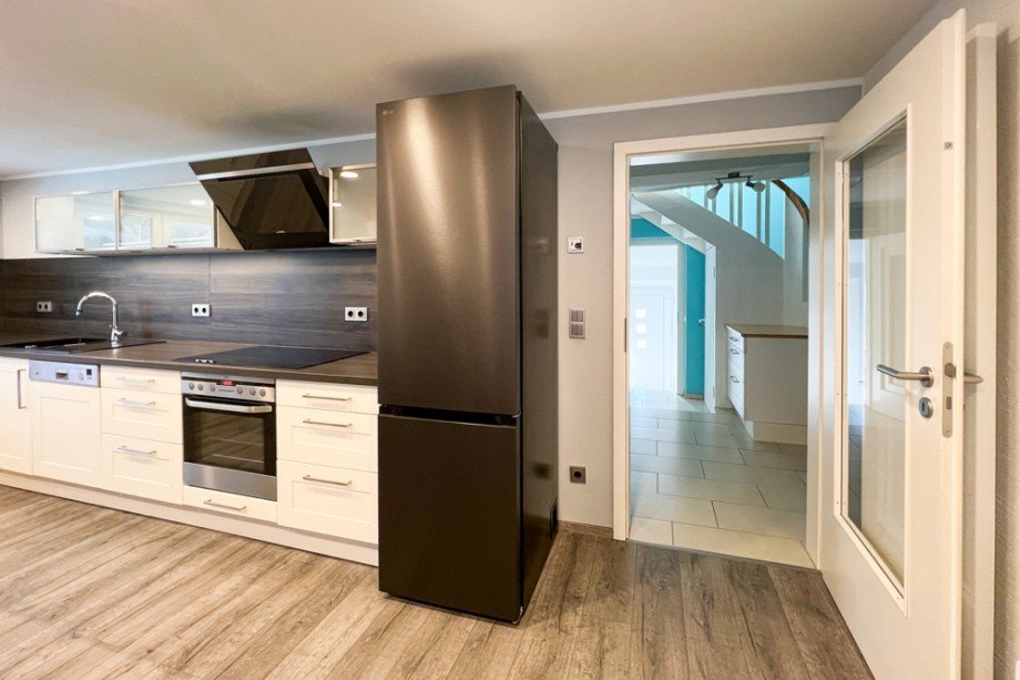 Bliick von der K�che in den Flur Einfamilienhaus Erfurt / Bindersleben