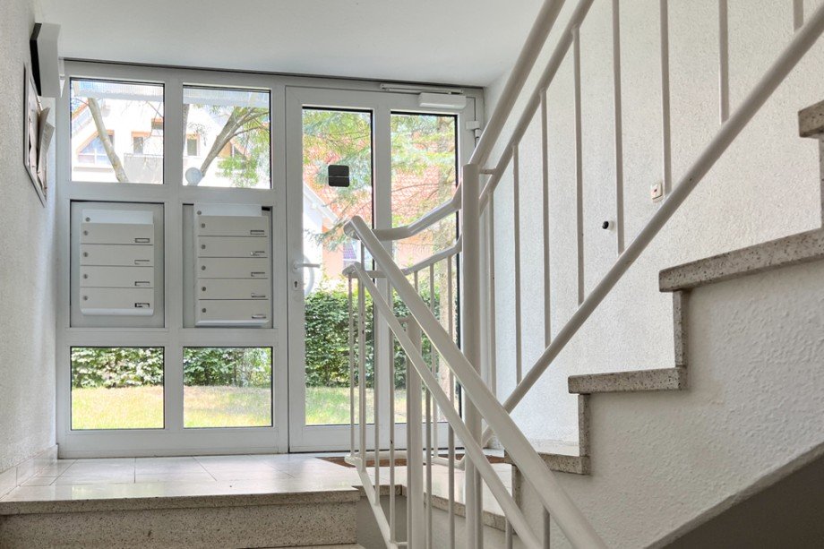 Hauseingang Erdgeschosswohnung Weimar / Legefeld