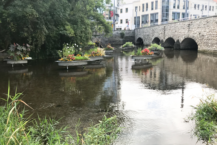 Rathausgasse direkt an der Gera Etagenwohnung Erfurt