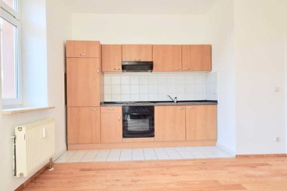 Harmonisch eingepaste Einbauk�che Etagenwohnung Erfurt