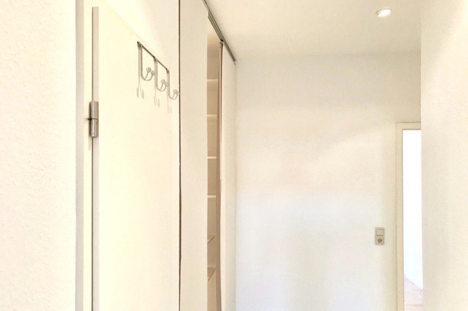 Abstellraum im Flur Maisonettewohnung Erfurt