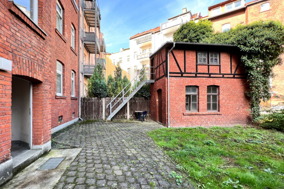 Gemeinschaftshof Etagenwohnung Erfurt