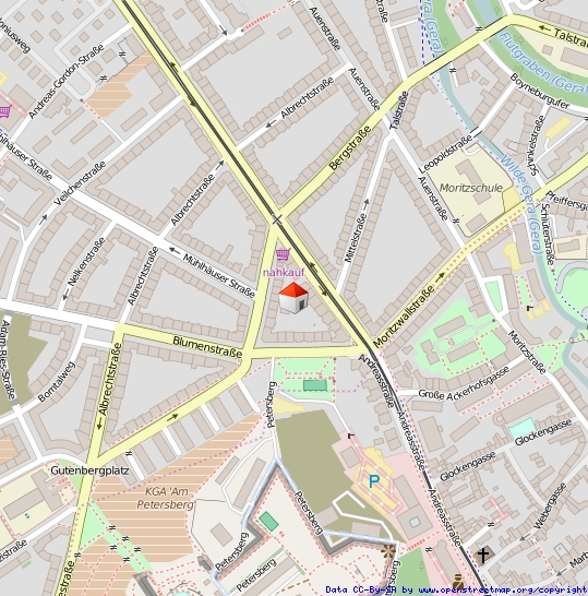 Mietwohnung, Nordh�user Str.7 in Erfurt Etagenwohnung Erfurt / Andreasvorstadt