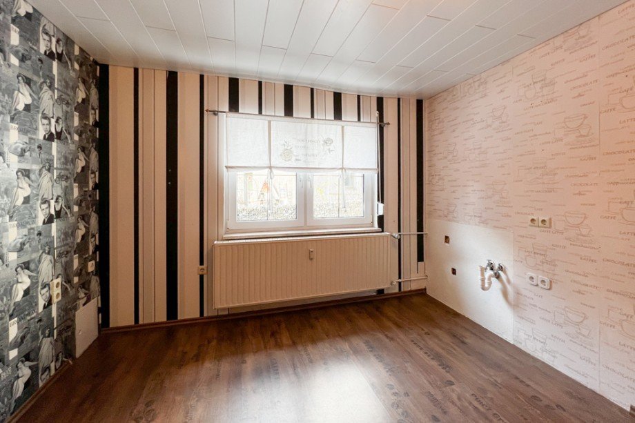 Wohnzimmer mit K�chenanschluss Einfamilienhaus Oberhof