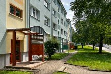 Hauseing�nge Zweiraumwohnung mit Balkon im 1.OG im beliebten Erfurt M�bisburg