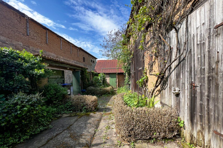 Innenhof Bauernhaus Gro�heringen