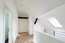 Flur in der Schlafetage Familienfreundliche Maisonettewohnung mit Balkon & EBK in der Kr�mpfervorstadt