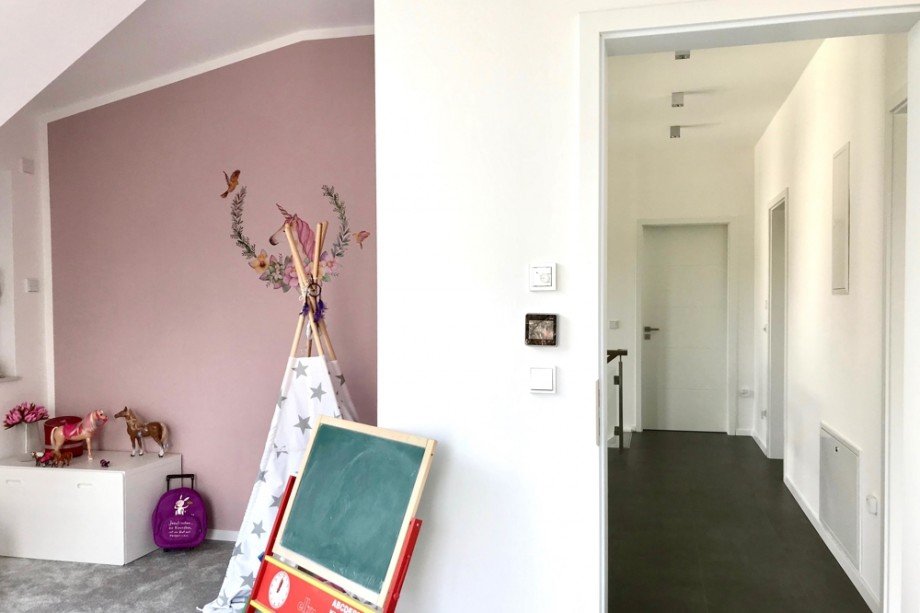 Blick aus dem Kinderzimmer Einfamilienhaus Steinbach-Hallenberg/ Viernau