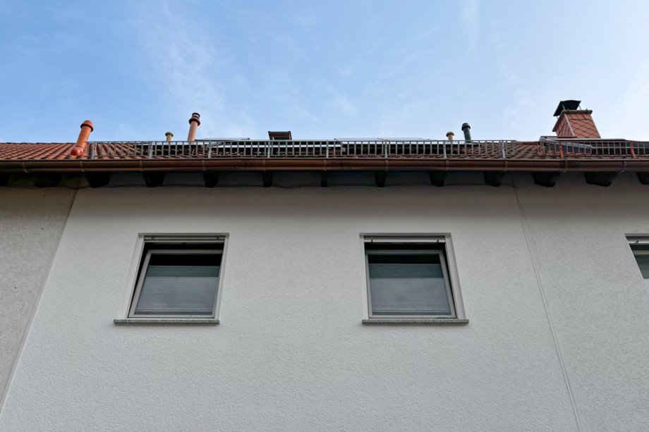 Fassade Reihenhaus Reihenmittelhaus Grammetal