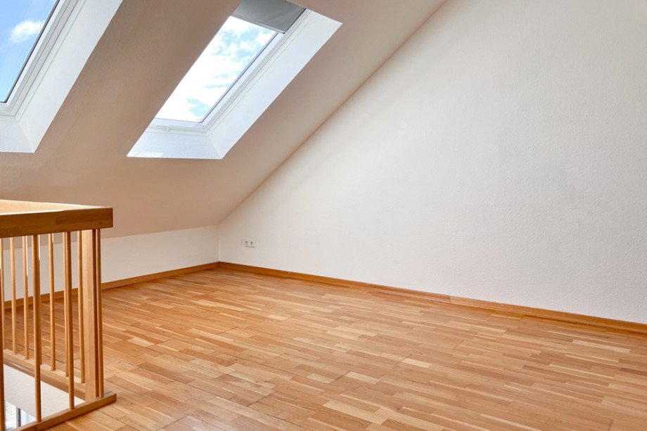 Schlafzimmer im OG Maisonettewohnung Erfurt