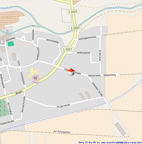 Erdgeschosswohnung, Gebeseer Stra�e 22 in 99955 Herbsleben Erdgeschosswohnung Herbsleben