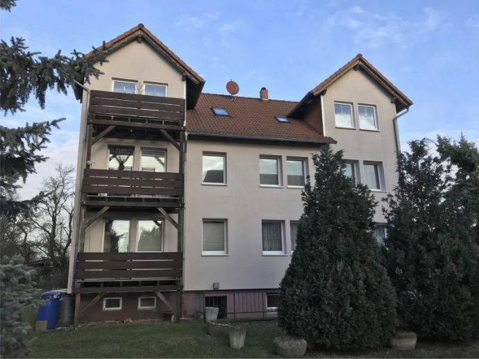 Gartenansicht Etagenwohnung Bad Langensalza