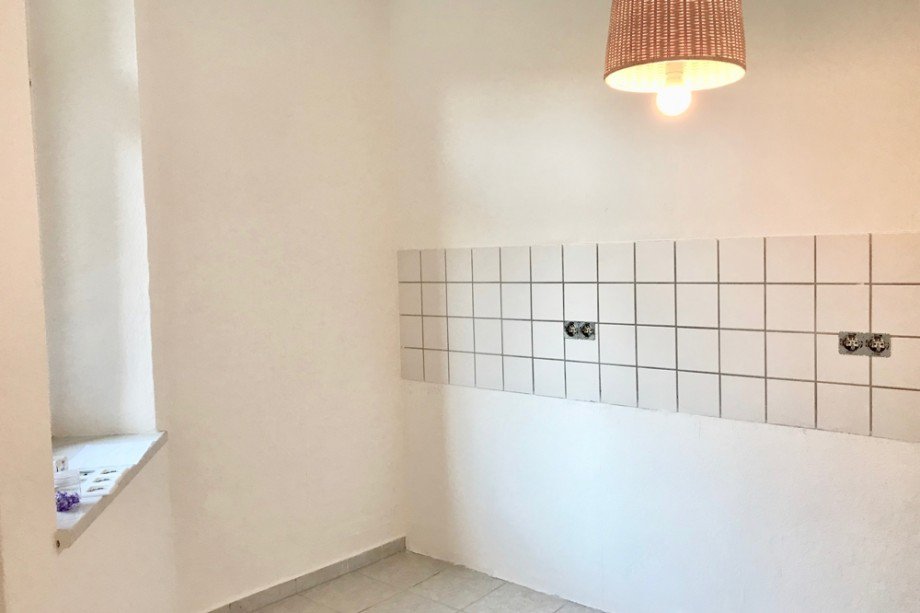K�che mit Fenster Erdgeschosswohnung Erfurt