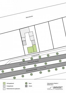 Lageplan Kleines Wohnhaus mit gro�em Potential