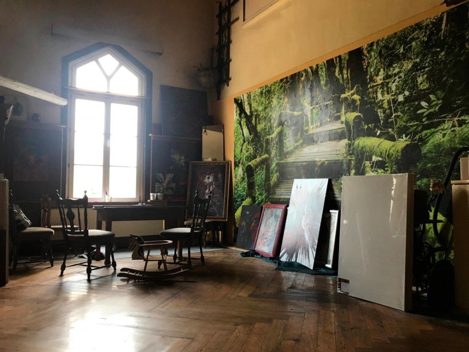 Atelier im Tanzsaal Haus Nohra
