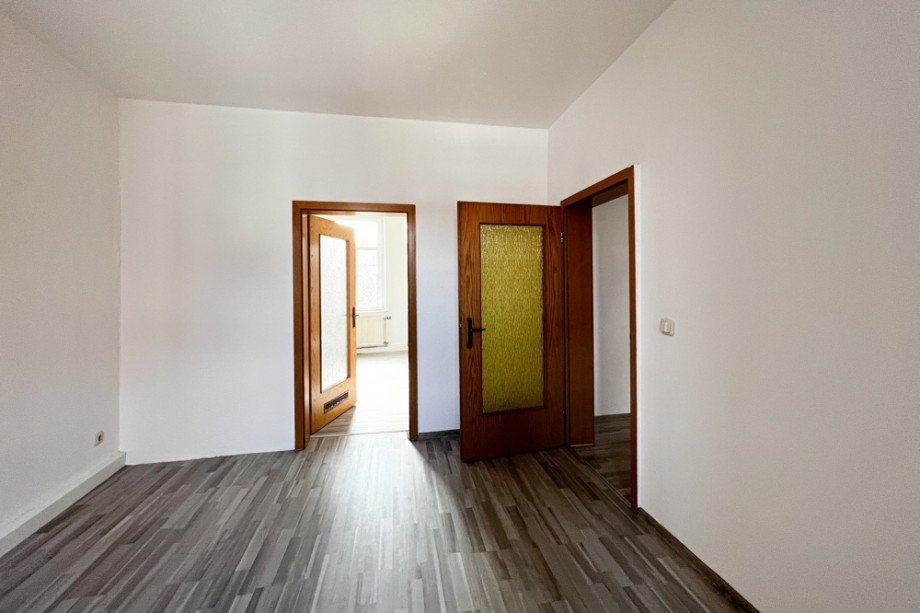Blick ins 2. Schlafzimmer Etagenwohnung Erfurt