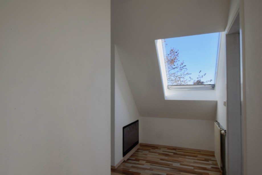 Fenster im Flur Dachgeschosswohnung Erfurt
