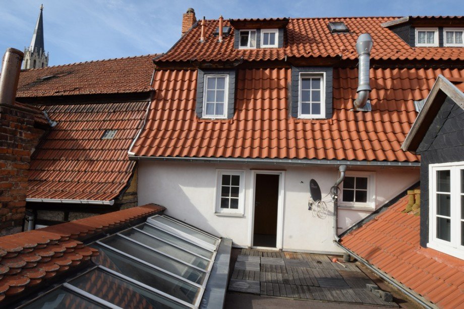 Terrasse T�r Etagenwohnung Bad Langensalza