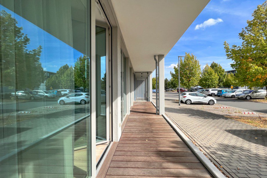 Loggia Mietwohnung Erfurt_Schelkmann Immobilien Erdgeschosswohnung Erfurt