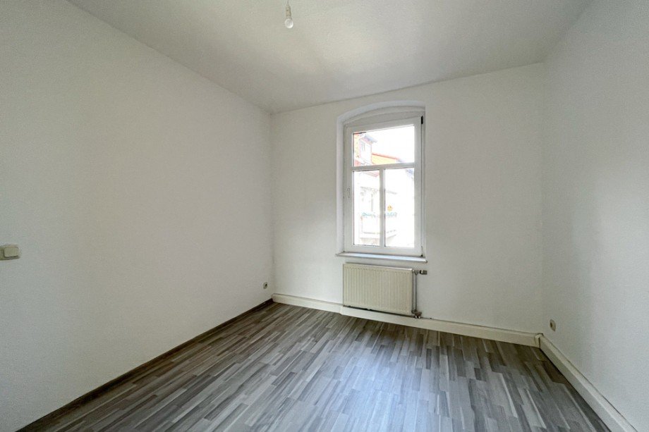 Schlafzimmer zur Hofseite Etagenwohnung Erfurt