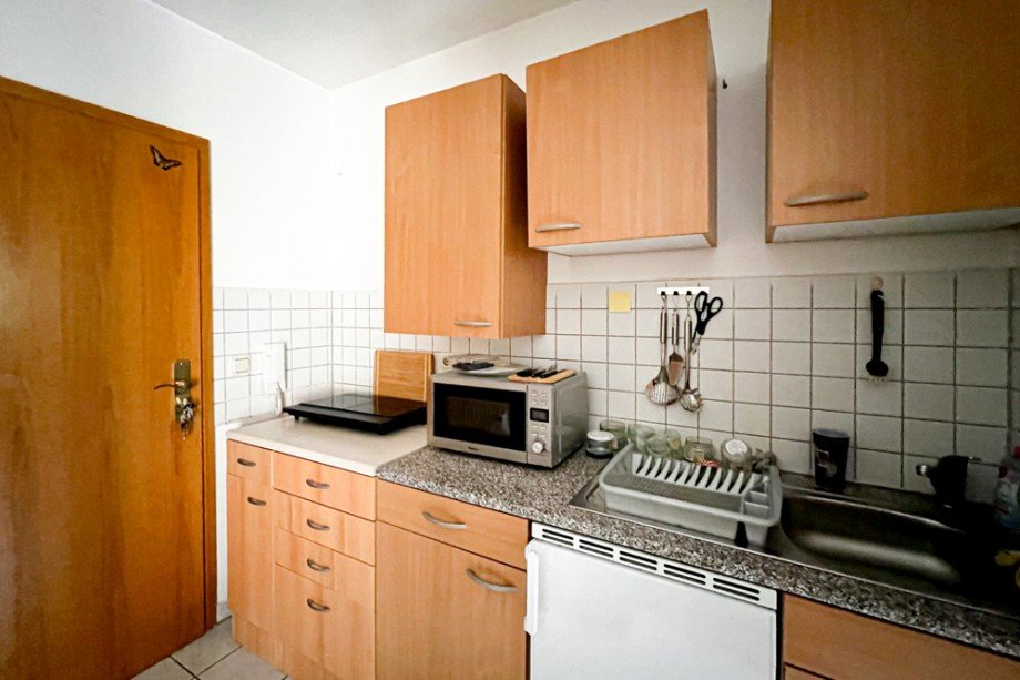 Eingangsbereich mit K�che Etagenwohnung Herbsleben